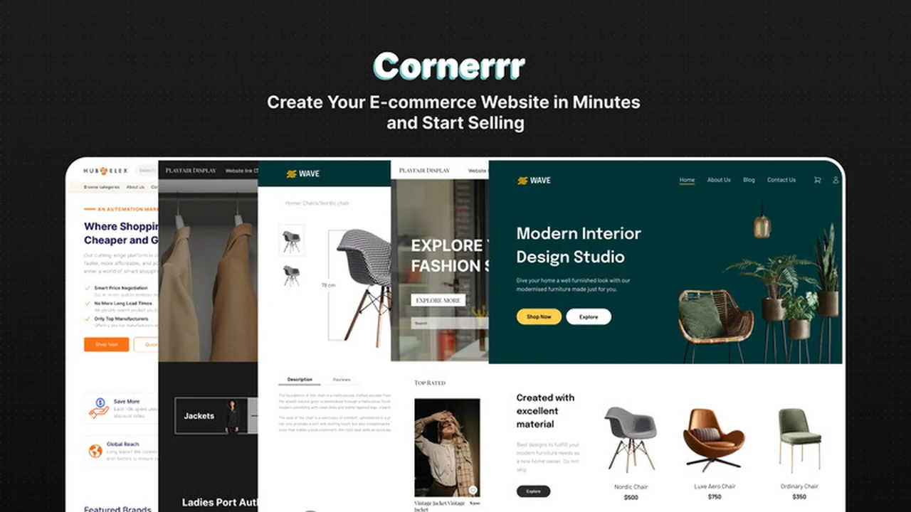 Cornerrr | AppSumo Review: Build Your E-commerce Store Effortlessly