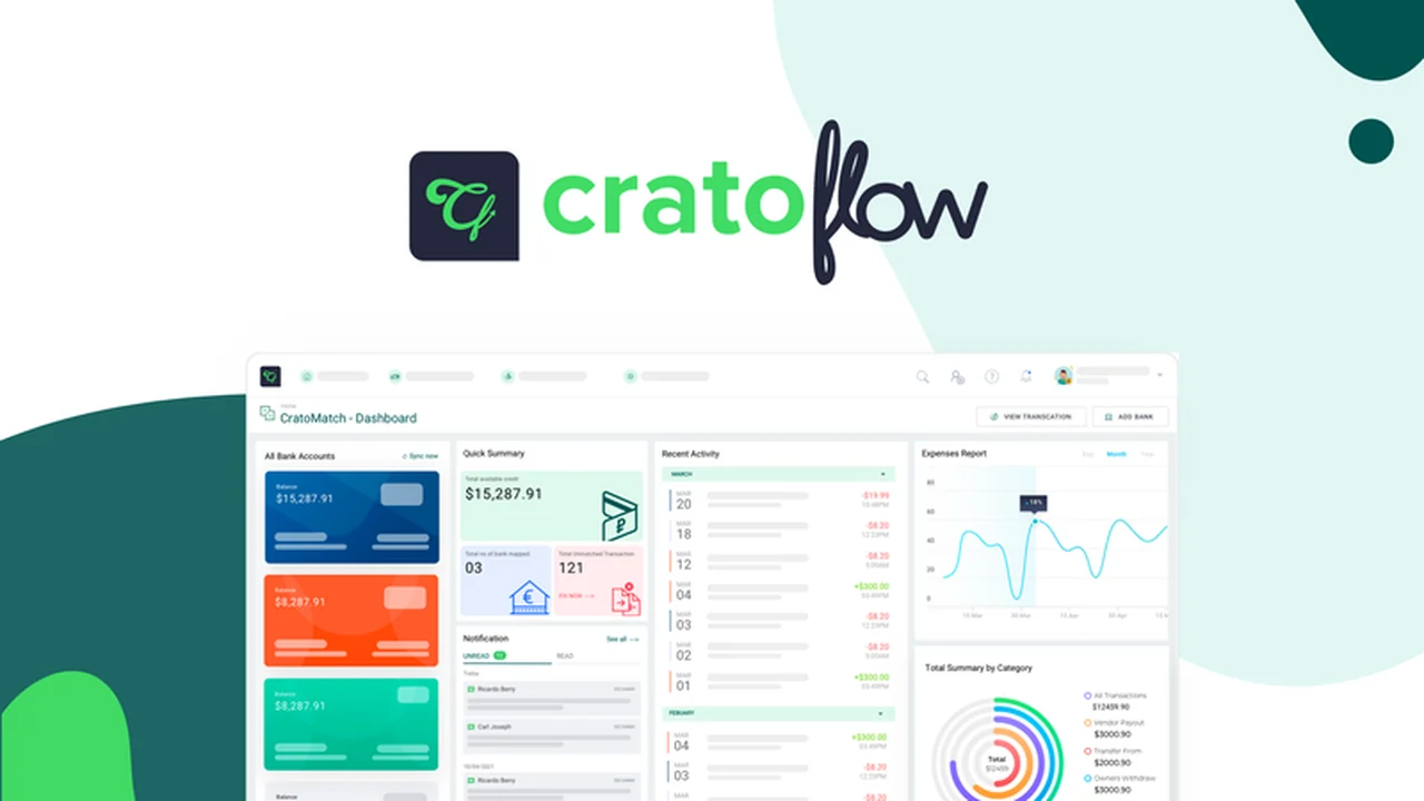 Cratoflow - Automate Your Bookkeeping with AppSumo