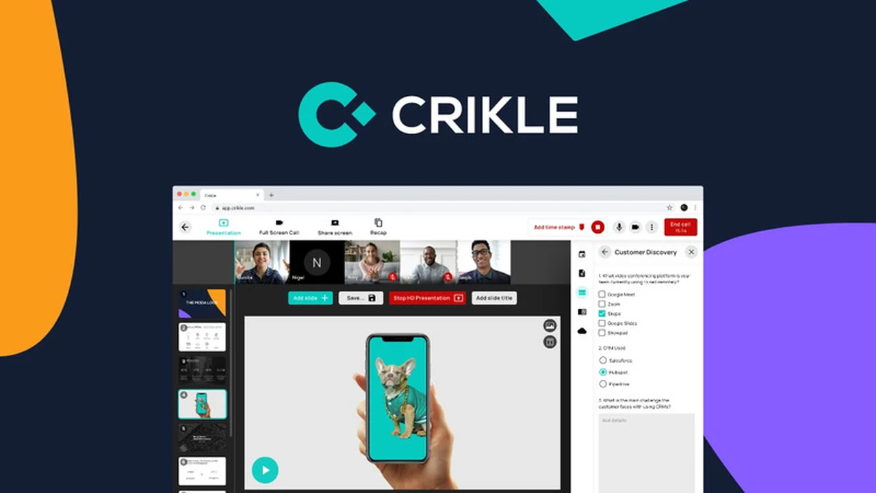 Crikle - Streamline Your Remote Sales Process
