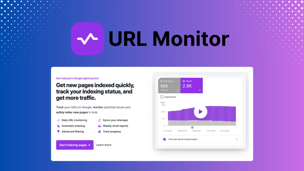 Cromojo formerly URL Monitor - Automate faster Google indexing | AppSumo Review