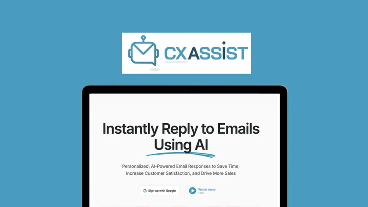 CXAssist | AppSumo Review: Revolutionize Your Email Management