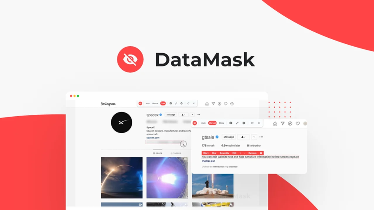 DataMask - Blur Chrome Extension: Protect Your Sensitive Information