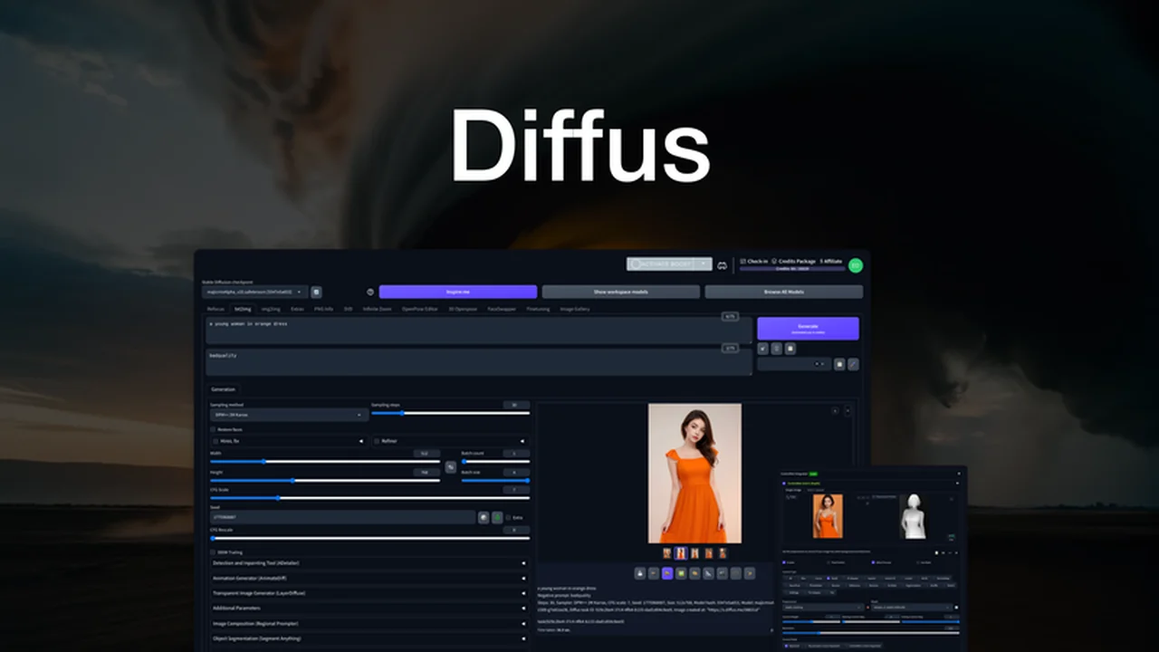 Diffus - Generate Art with Precision and Control: A Comprehensive Review