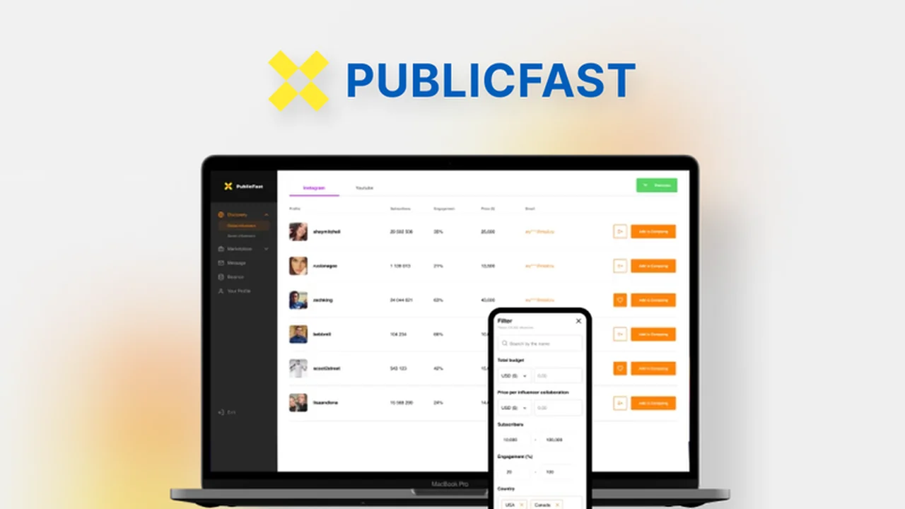 Discovery By Publicfast | AppSumo Review: Streamline Your Influencer Search