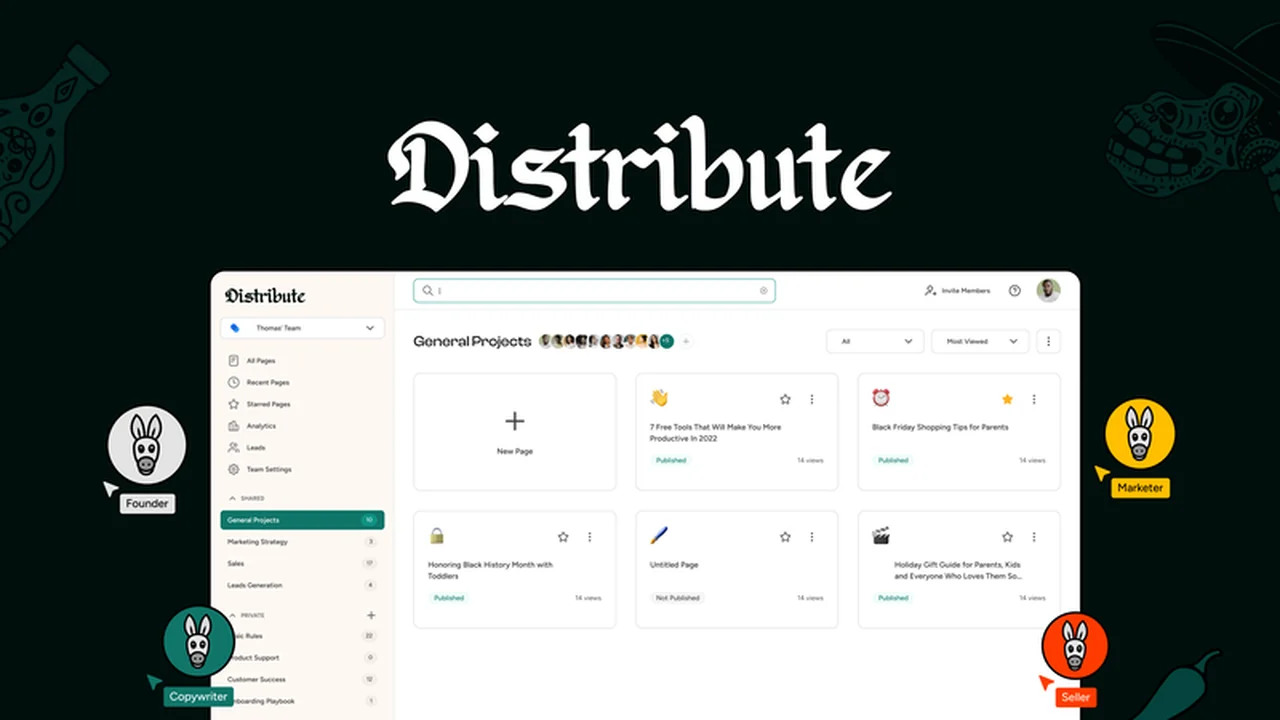 Distribute – Create High-Converting Lead Magnets with Ease
