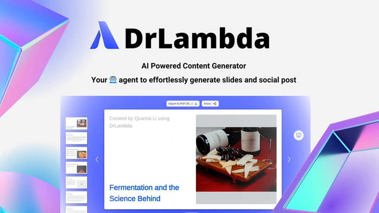 DrLambda | AppSumo: Revolutionize Your Content Creation