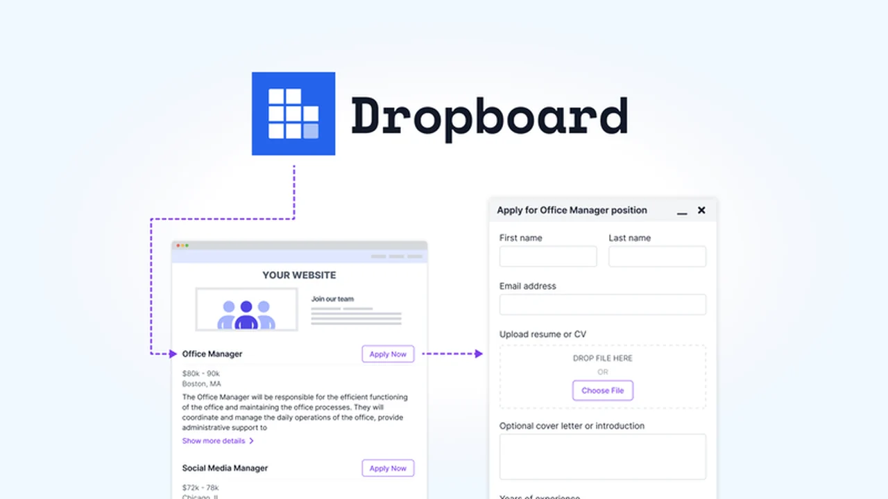 Dropboard - Plus Exclusive Review: Embed Your Hiring Platform Seamlessly