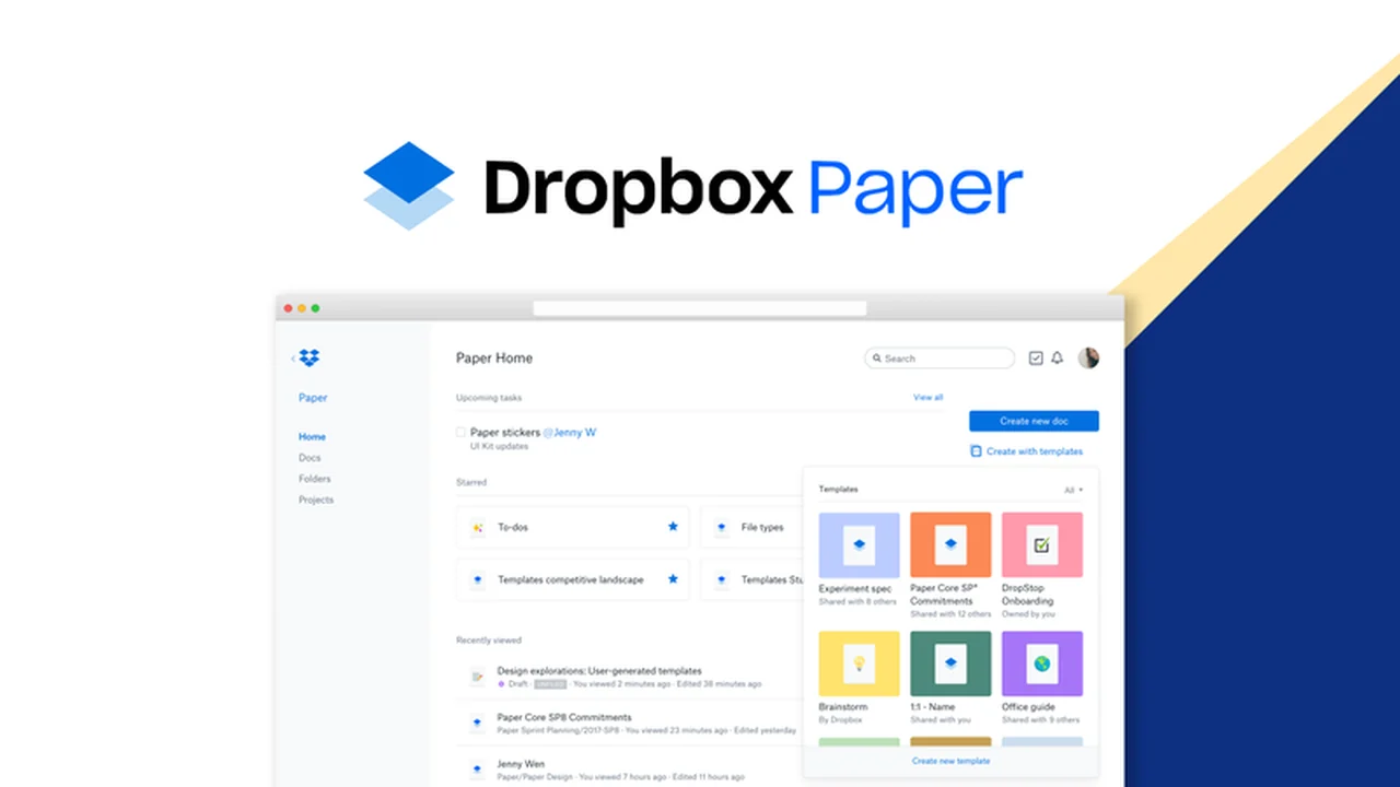 Dropbox Paper – Collaborate in Real Time Review