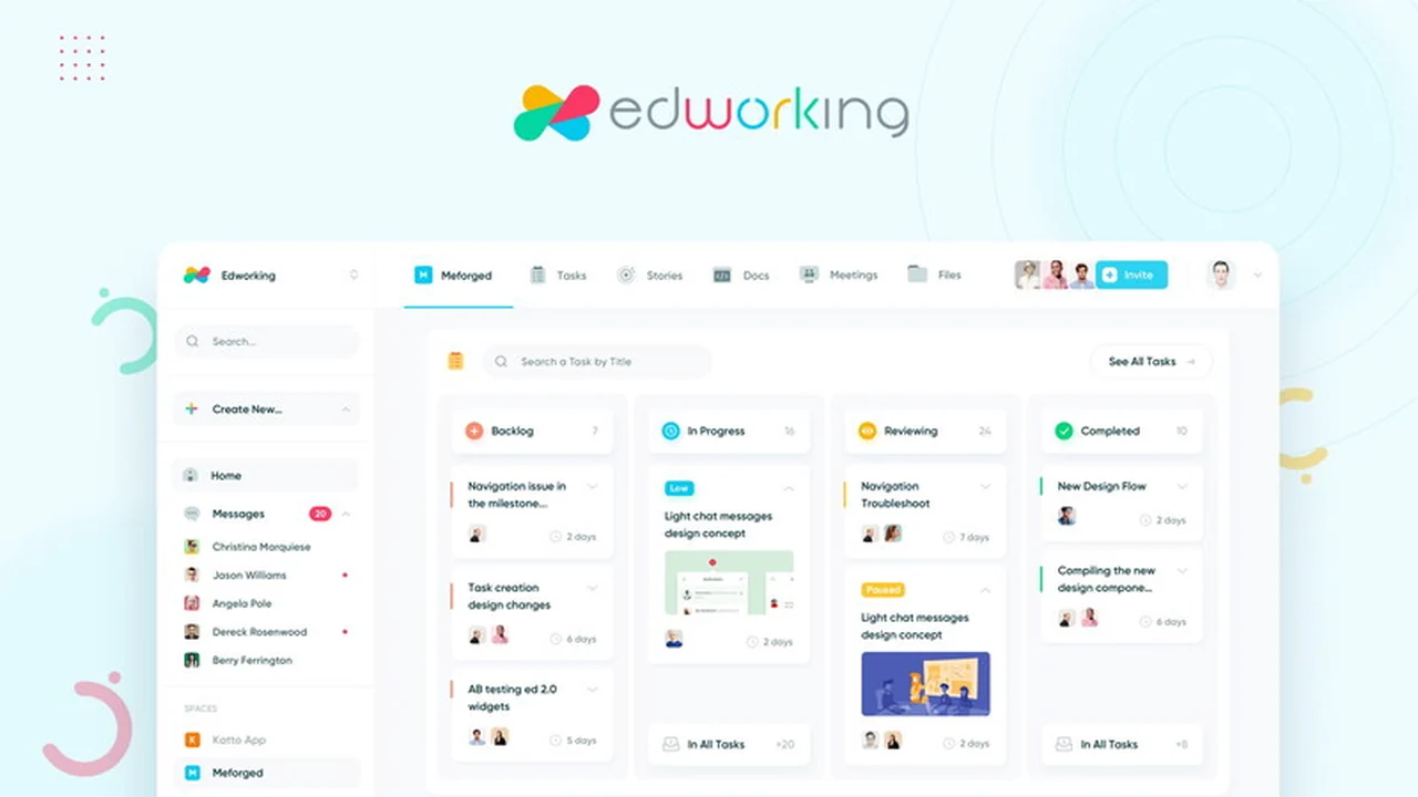 Edworking | AppSumo: Streamline Your Team’s Collaboration
