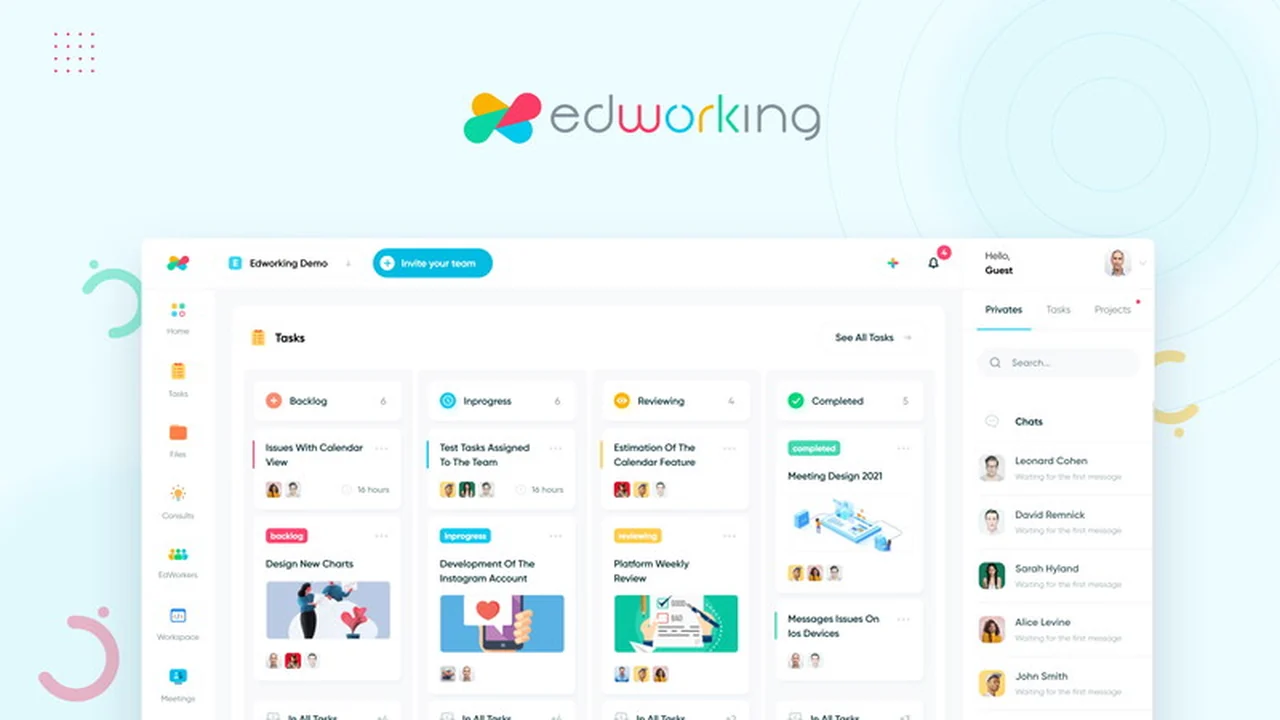 Edworking: Streamline Your Workflow in One Unified Platform