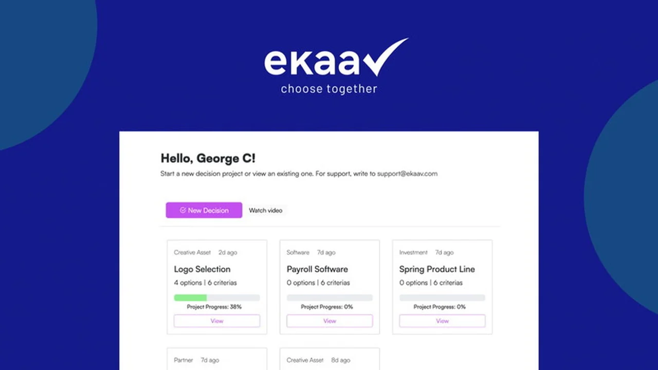 Ekaav | AppSumo Review: Streamline Your Business Decisions