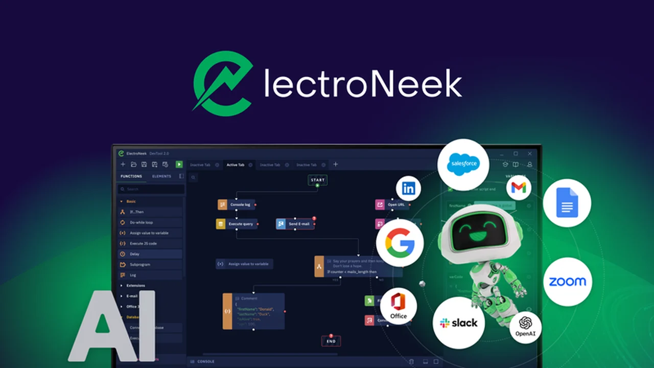 ElectroNeek - Automate any workflow | AppSumo Review