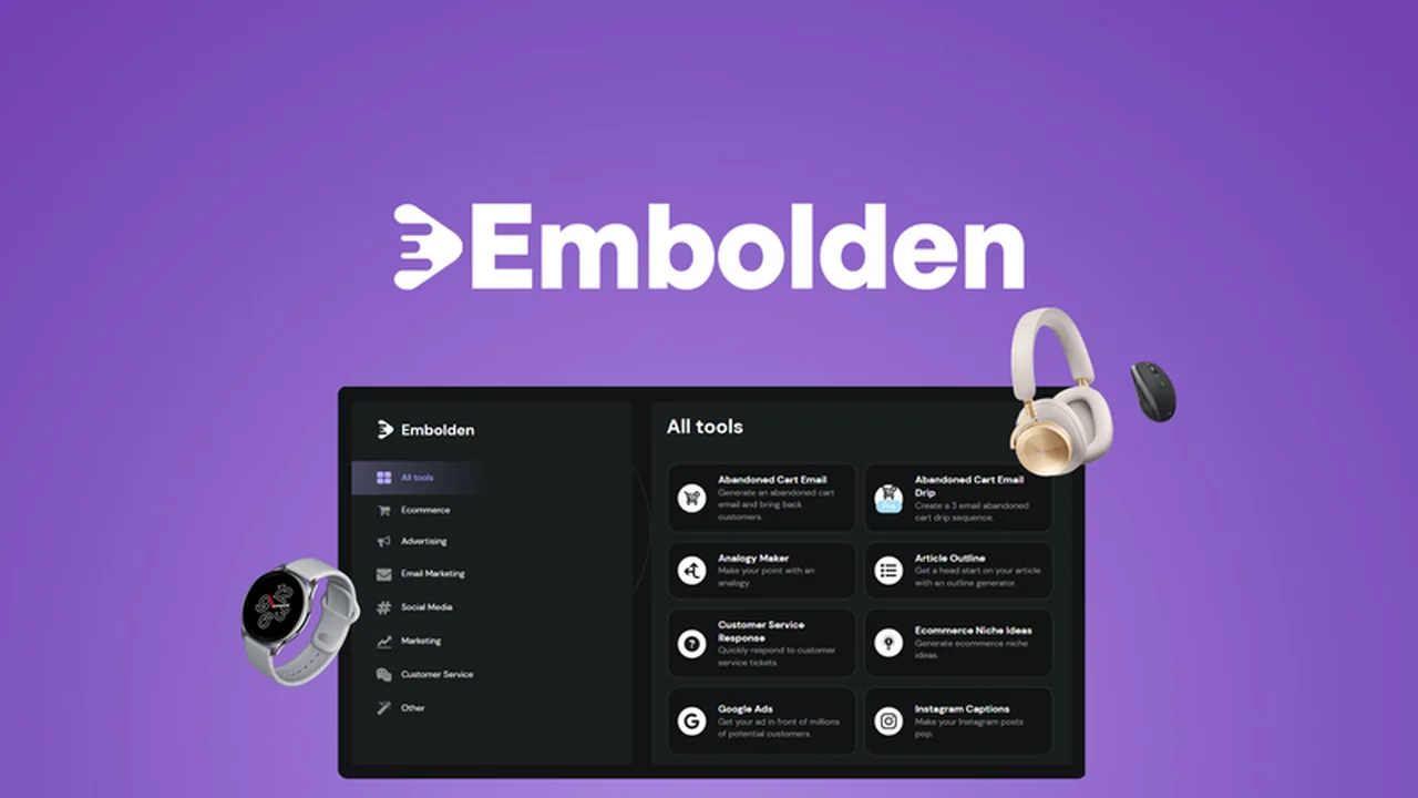Embolden – Write Any Ecommerce Copy with AI: A Comprehensive Review