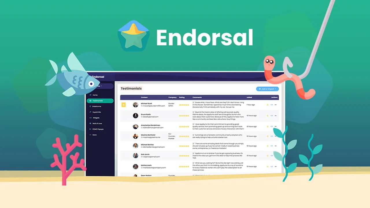 Endorsal | AppSumo: Streamline Your Social Proof Collection