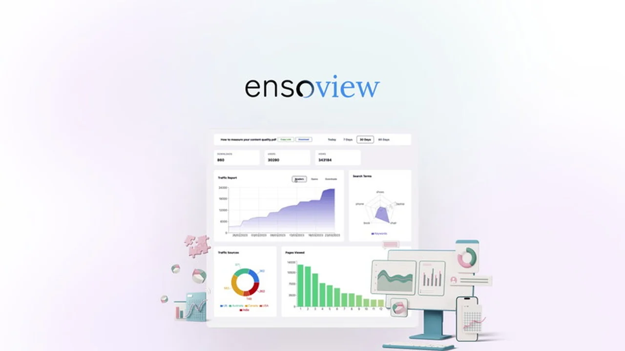 EnsoView | AppSumo: Supercharge Your PDFs for Maximum Engagement