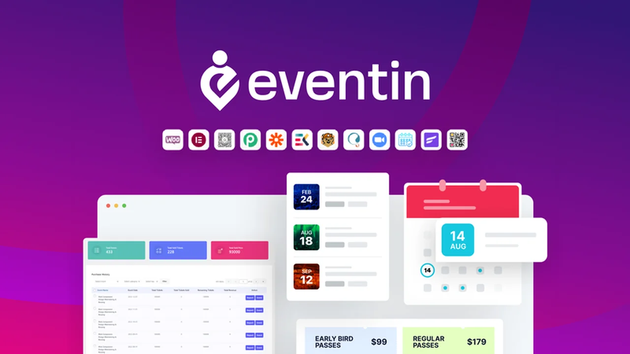 Eventin - Plus exclusive - Manage events and tickets on WordPress | AppSumo Review