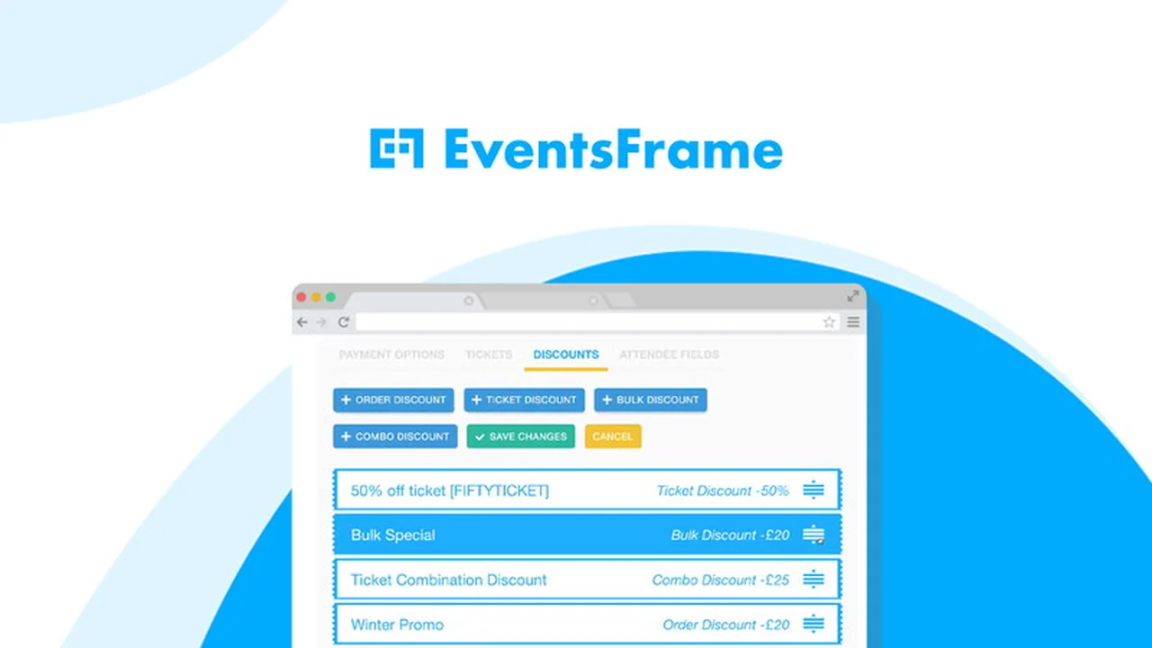 EventsFrame | AppSumo: Streamline Your Ticketed Events with Zero Fees