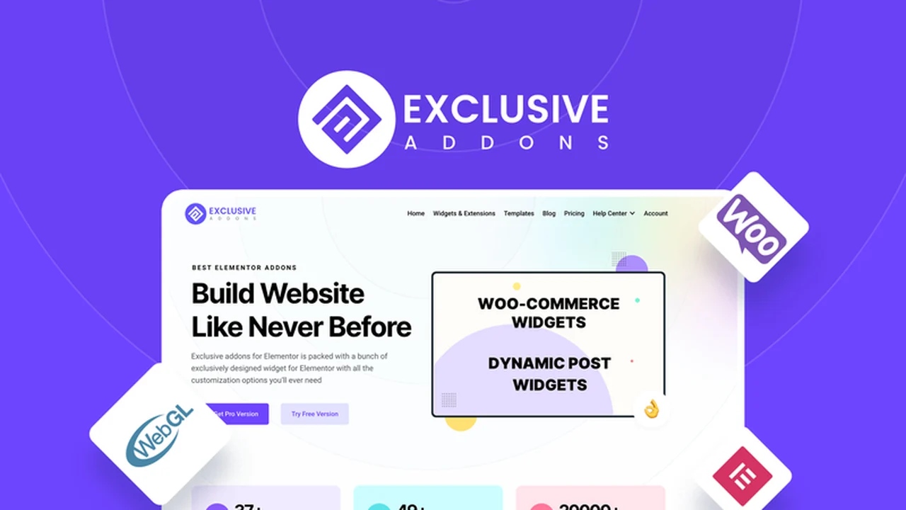 Exclusive Addons - Elementor Widgets for Enhanced Website Design
