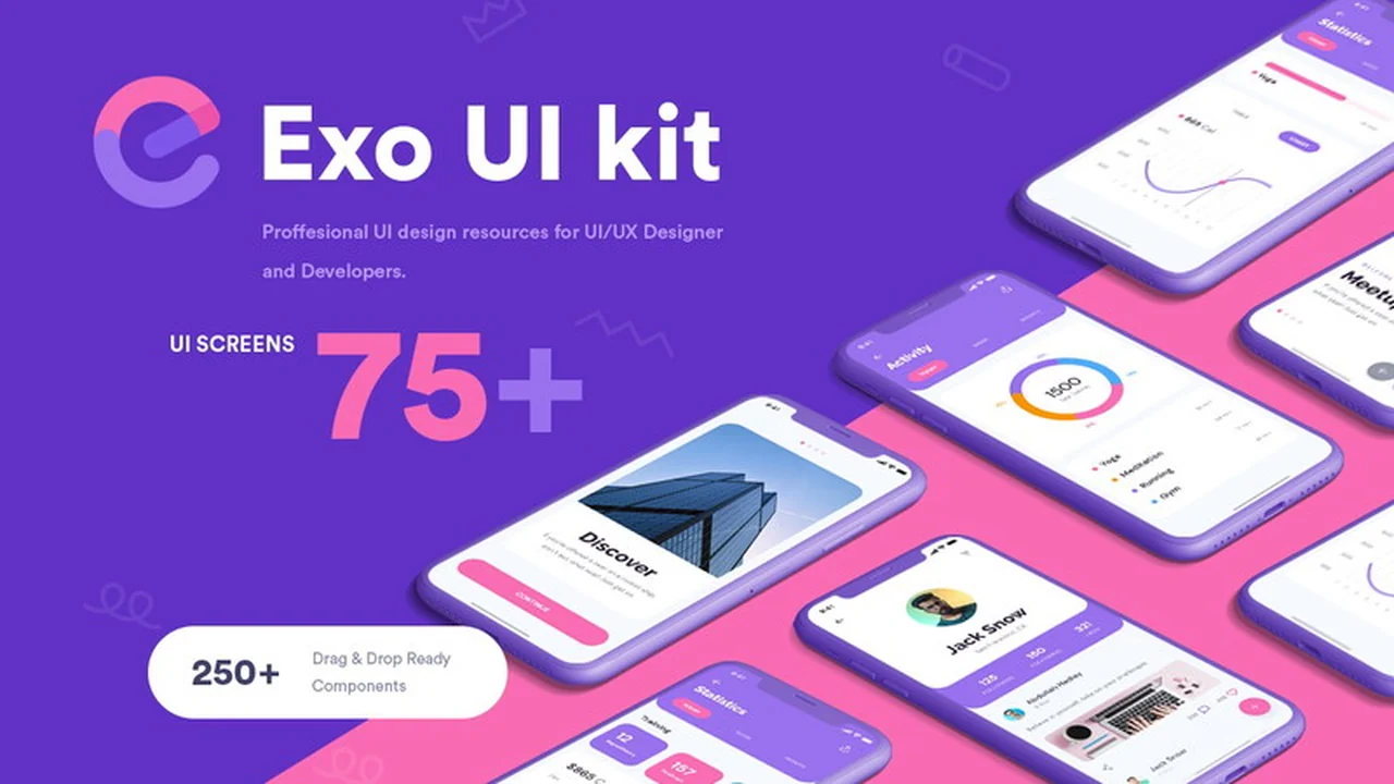 Exo UI Kit | AppSumo Review: Streamline Your App Design Process