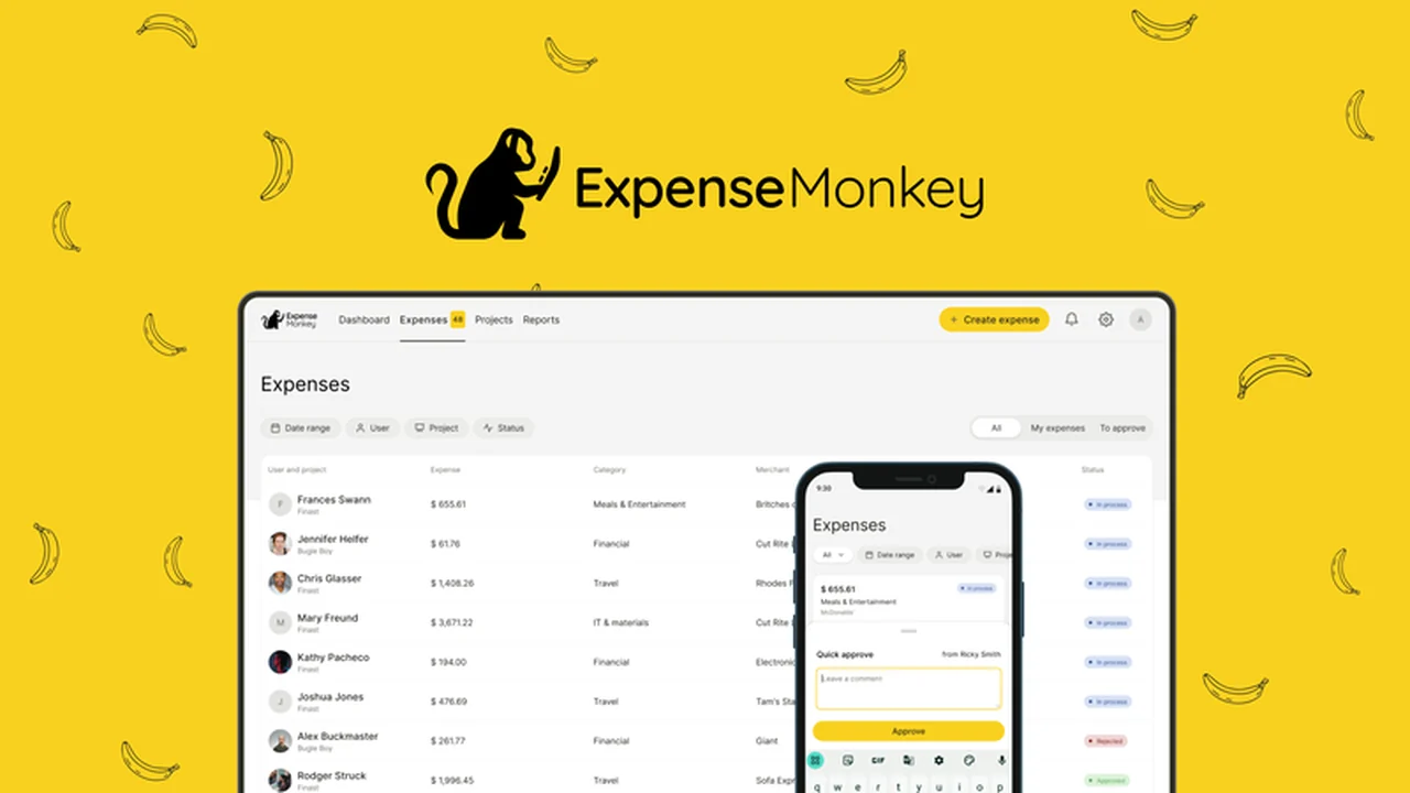 ExpenseMonkey - Streamline Your Business Expense Management