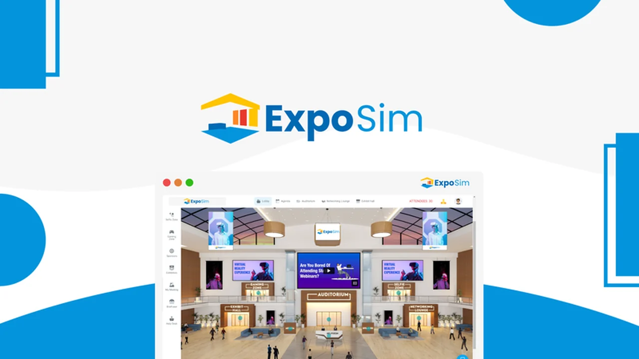 ExpoSim - Host Unique Virtual and Hybrid Events with Ease