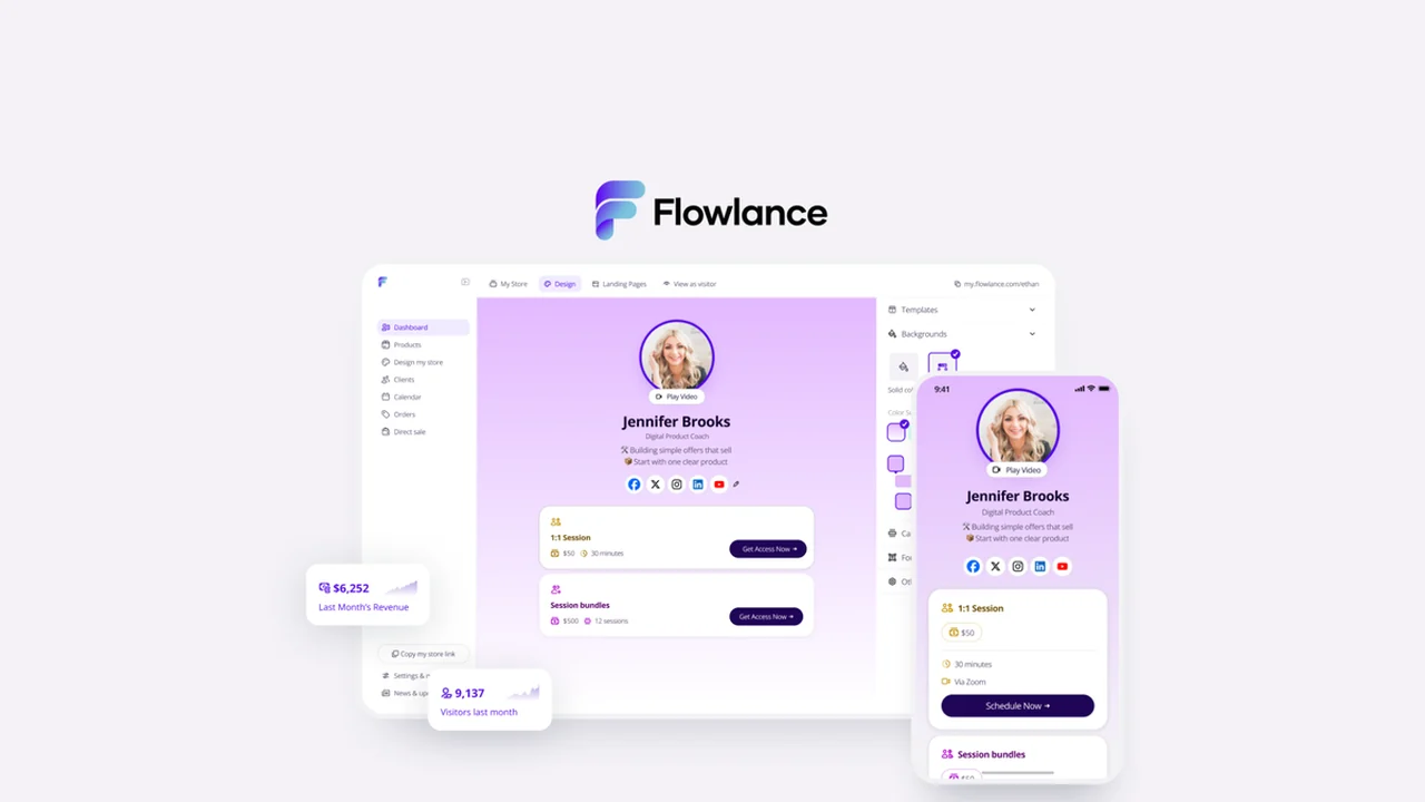 Flowlance | AppSumo Review: Effortless Digital Storefronts