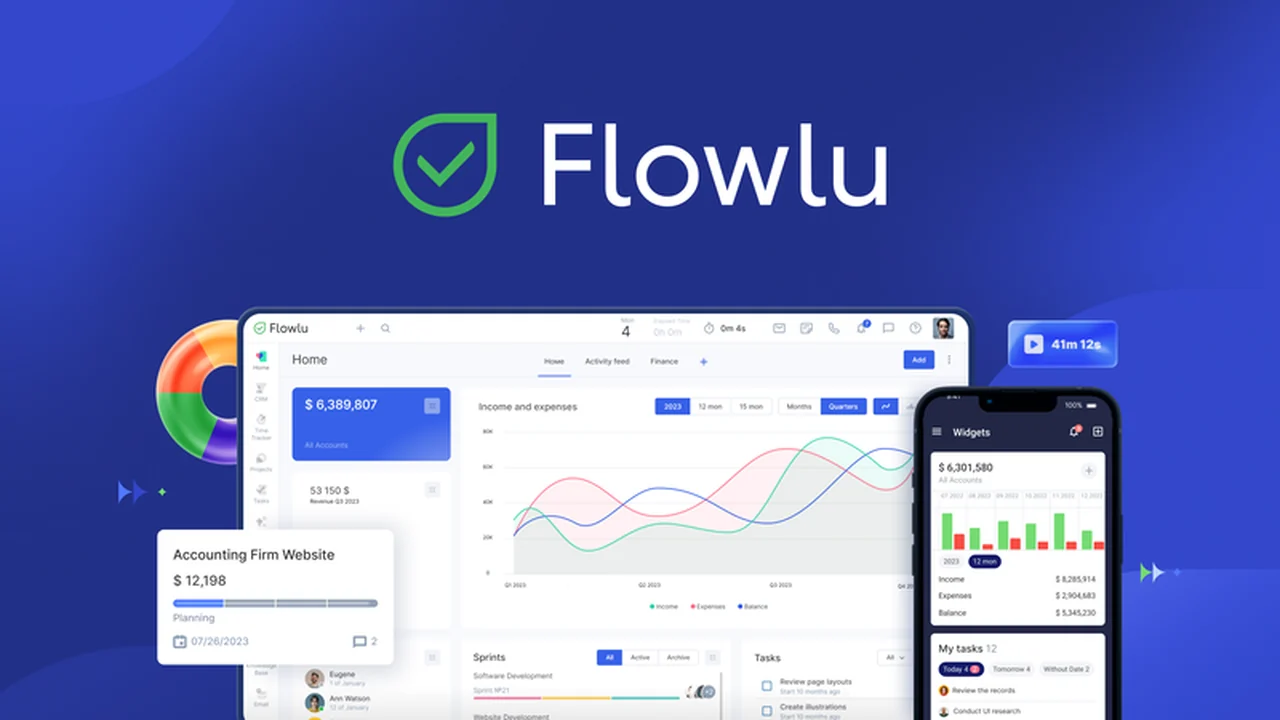 Flowlu – Unlock Robust Project Management and CRM with AppSumo Deal