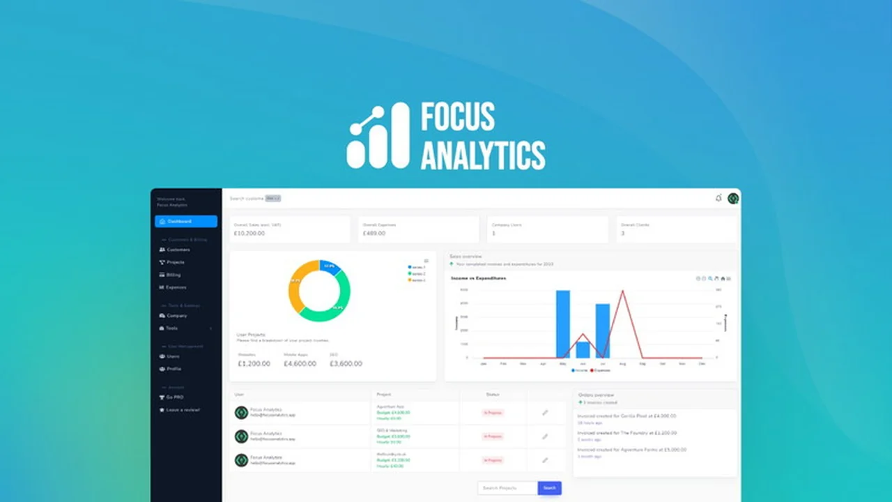 Focus Analytics | AppSumo Review: Streamline Your Business Operations