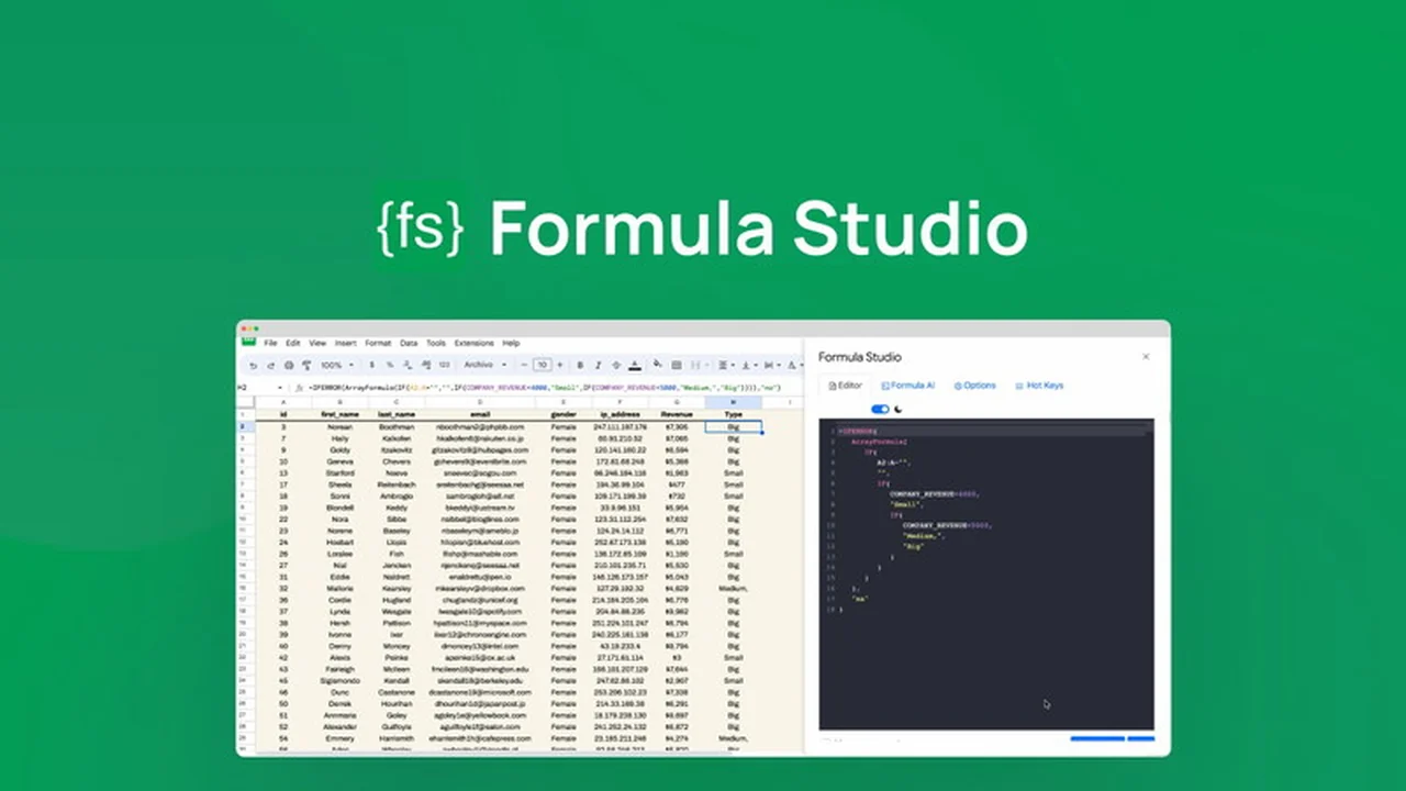 Formula Studio | AppSumo: Revolutionize Your Google Sheets Experience
