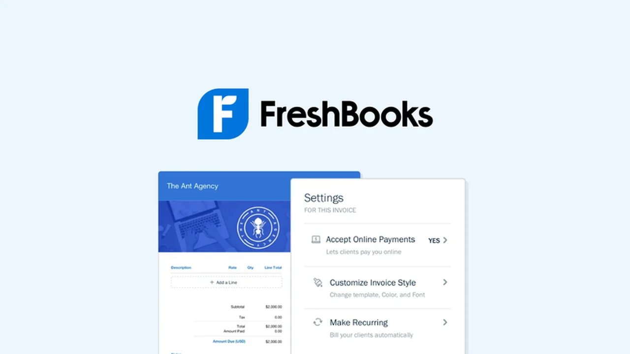 FreshBooks - Streamline Your Payments and Accounting