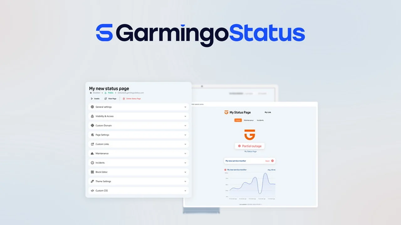 Garmingo Status: Simplify Your Uptime Monitoring