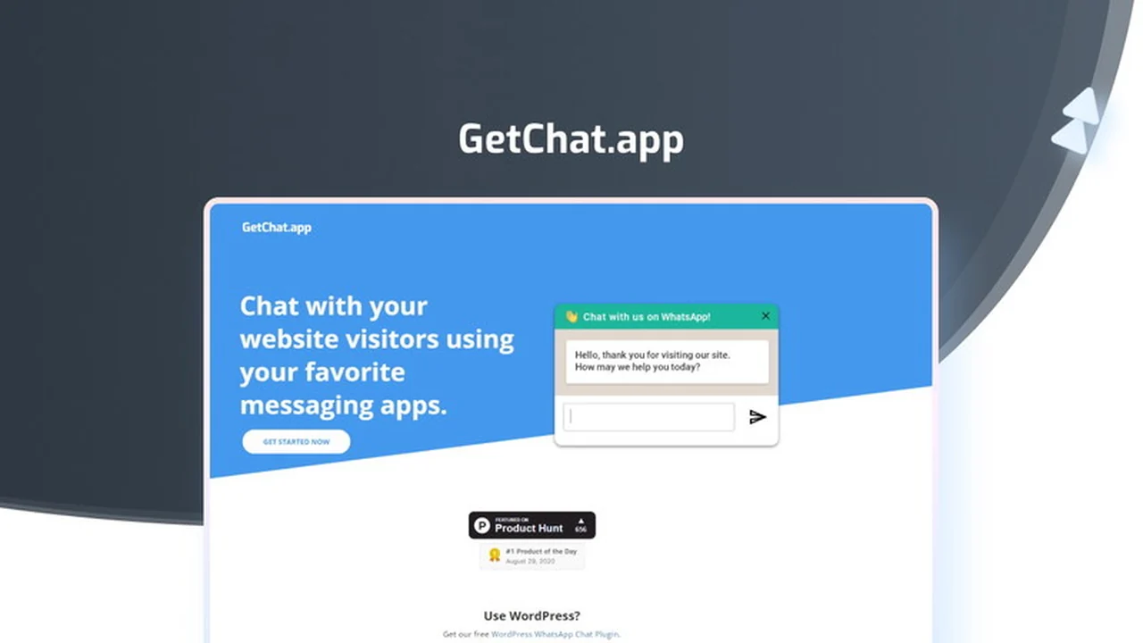 GetChatApp | AppSumo: Enhance Website Visitor Communication