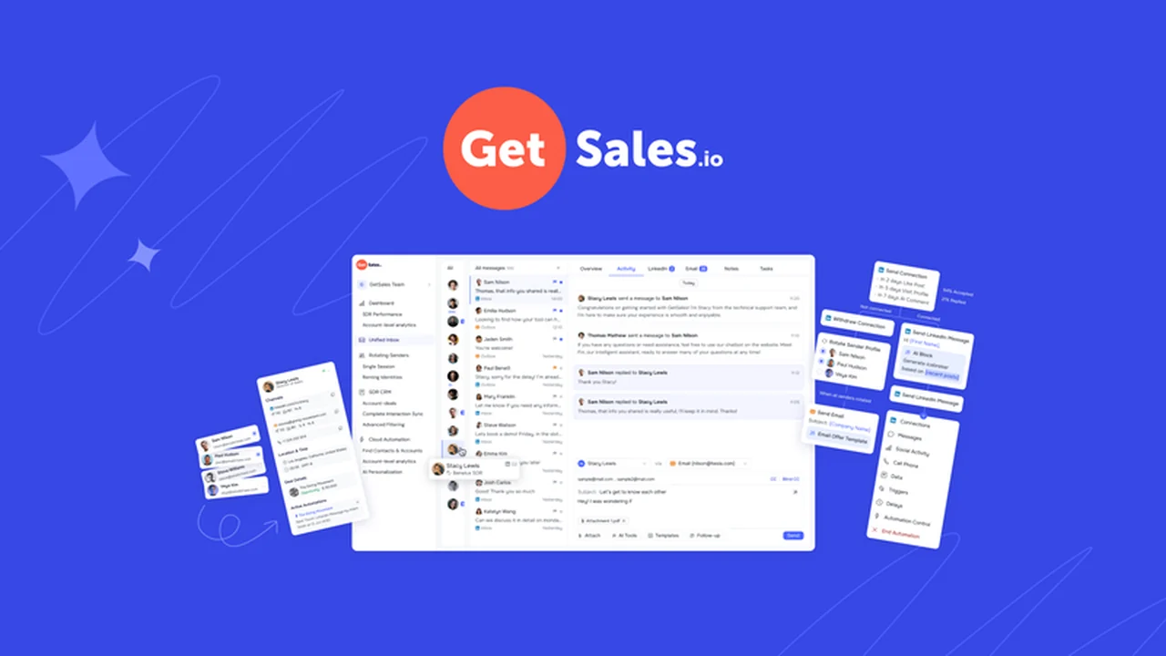 GetSales – Cloud-based LinkedIn & Email Automation Review