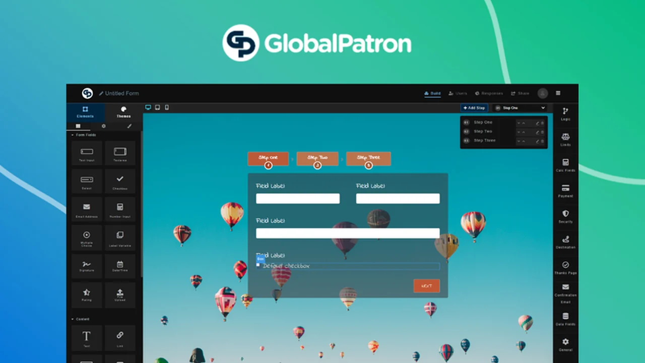 GlobalPatron Review: Build Secure and Versatile Forms