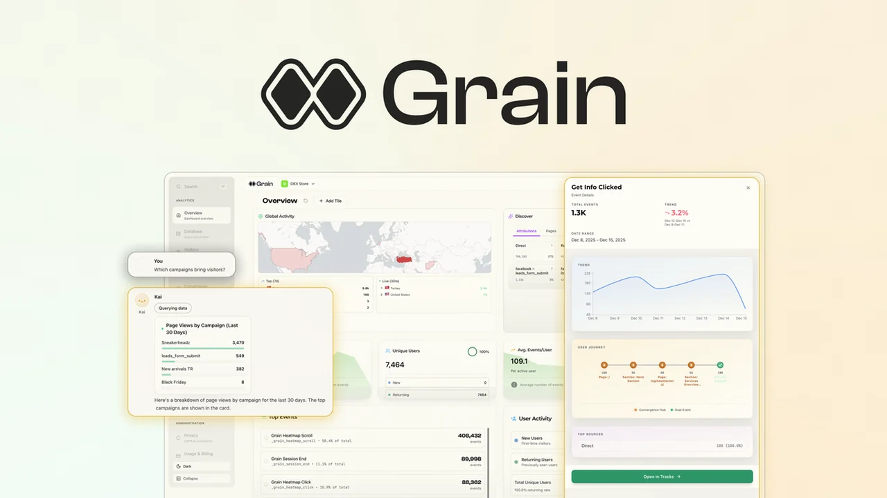 Grain Review: Understand Visitor Behavior and Boost Conversions