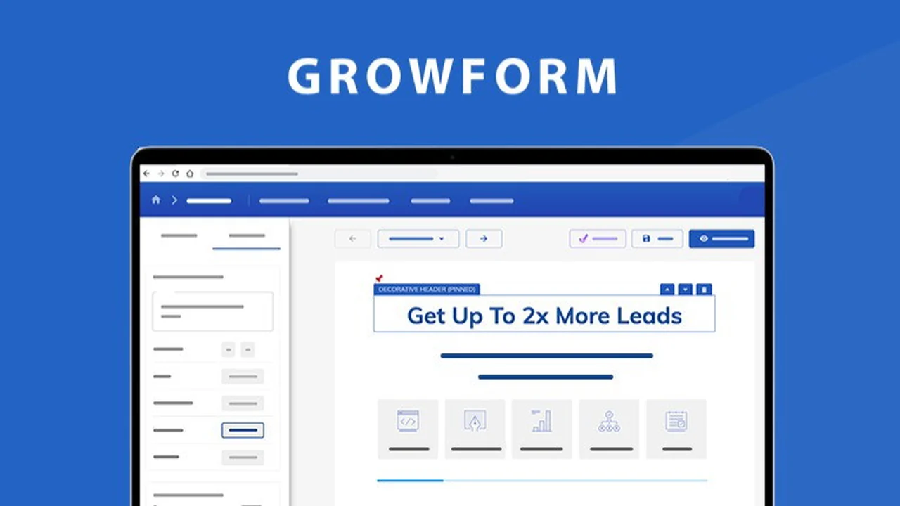 Growform Multi Step Form Builder | AppSumo Review: Boost Your Lead Generation