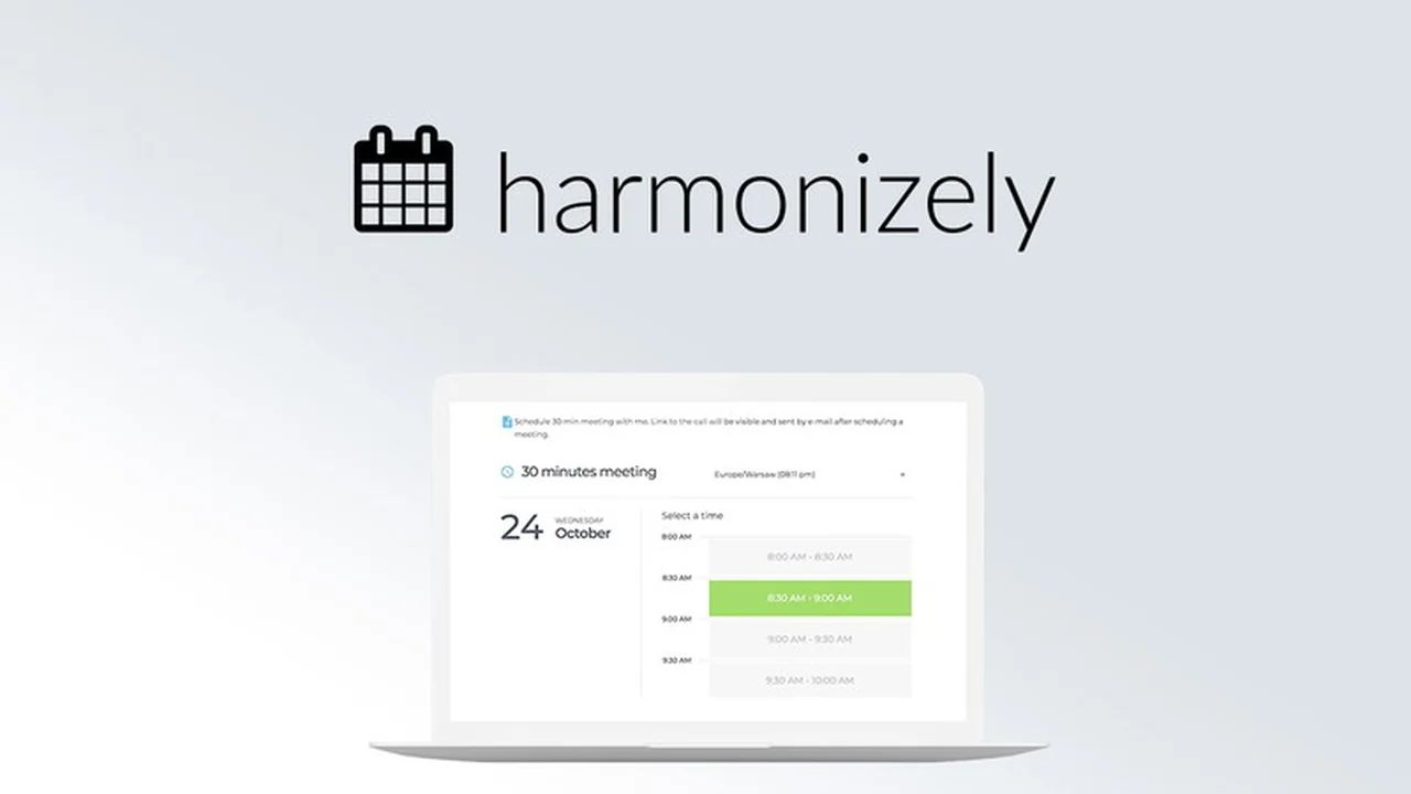 Harmonizely | AppSumo Review: Streamline Your Scheduling