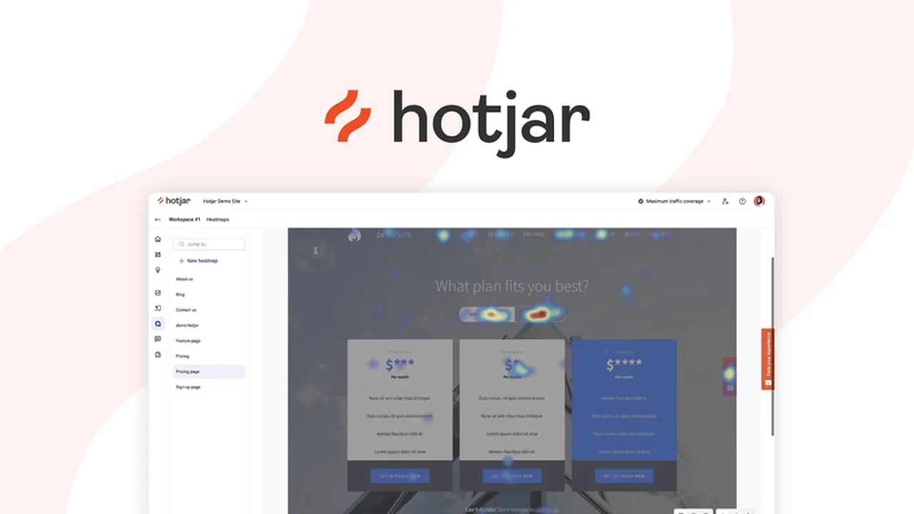 Hotjar – Understand Website Audience Behavior with AppSumo