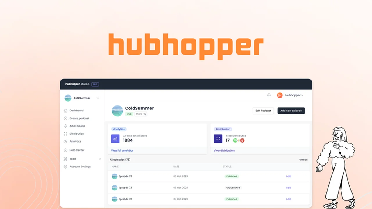 Hubhopper - Host, Create, and Distribute Your Podcast Seamlessly
