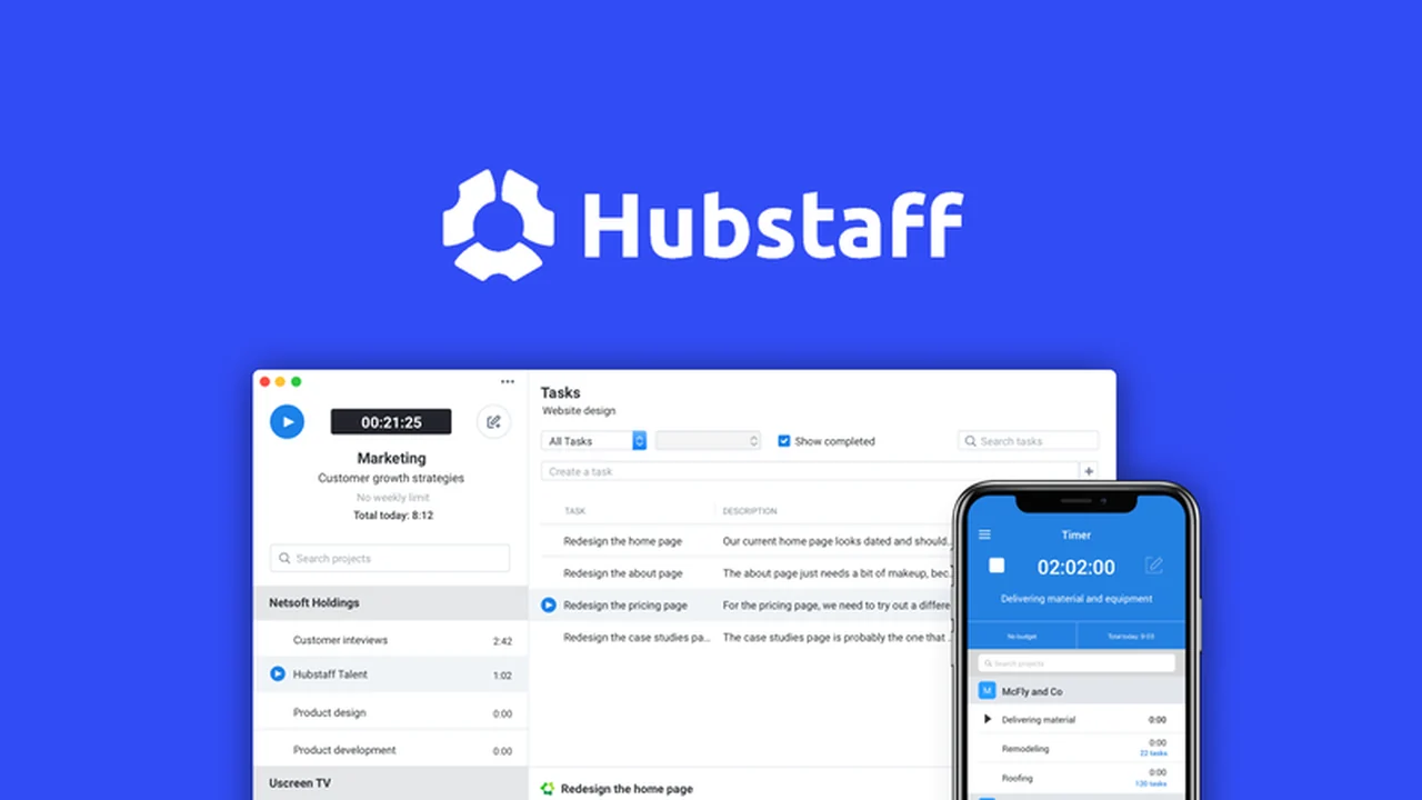 Hubstaff – Track Time and Boost Team Productivity