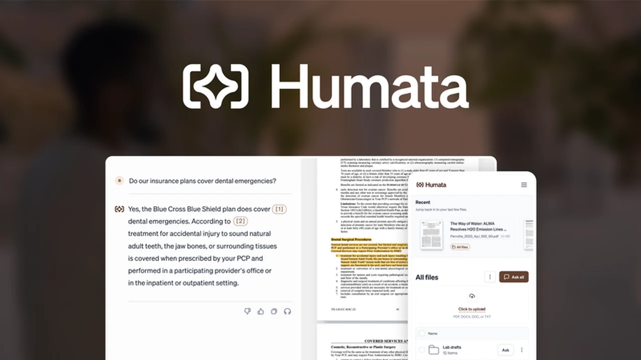 Humata - Chat with documents, videos, & URLs Review | AppSumo