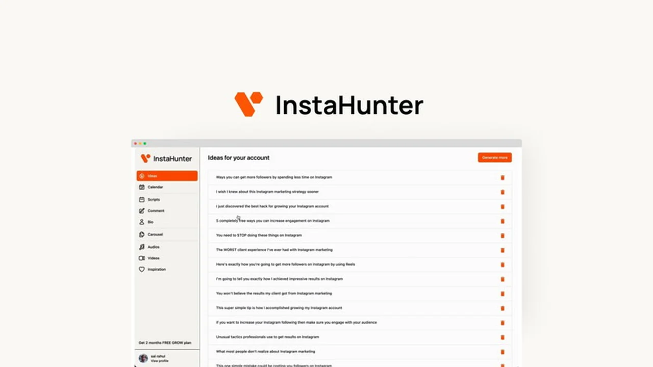 IGHunter | AppSumo Review: Streamline Your Instagram Growth