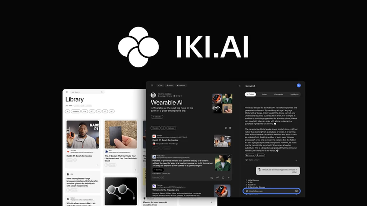 IKI.AI – Plus Exclusive: Build Your LLM-Powered Research Library on AppSumo
