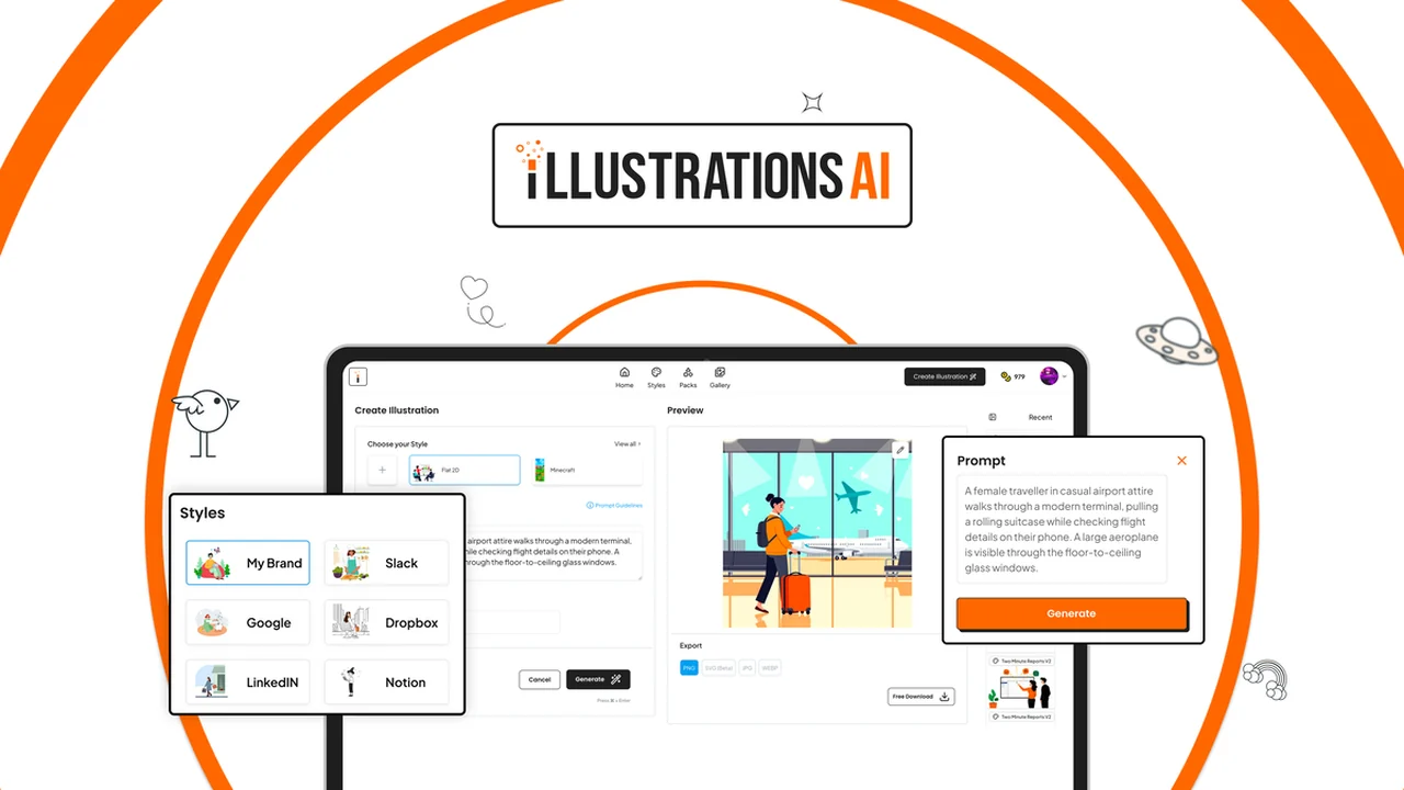Illustrations AI - Create Custom AI Illustrations | AppSumo Review