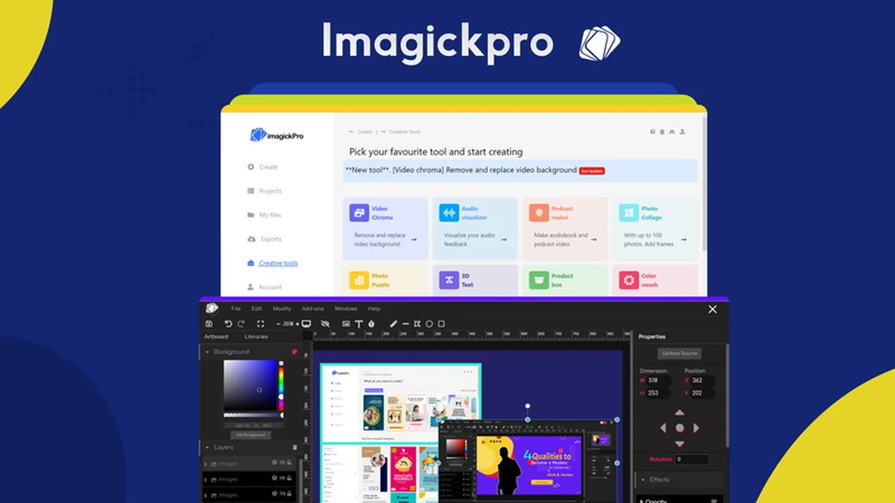 ImagickPro | AppSumo: A Comprehensive Design and Animation Tool