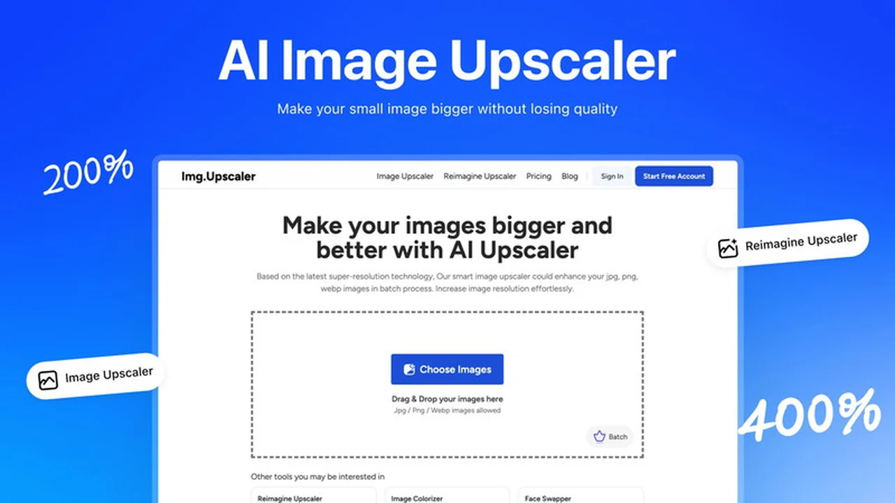 Img.Upscaler | AppSumo Review: Enhance Your Images Effortlessly