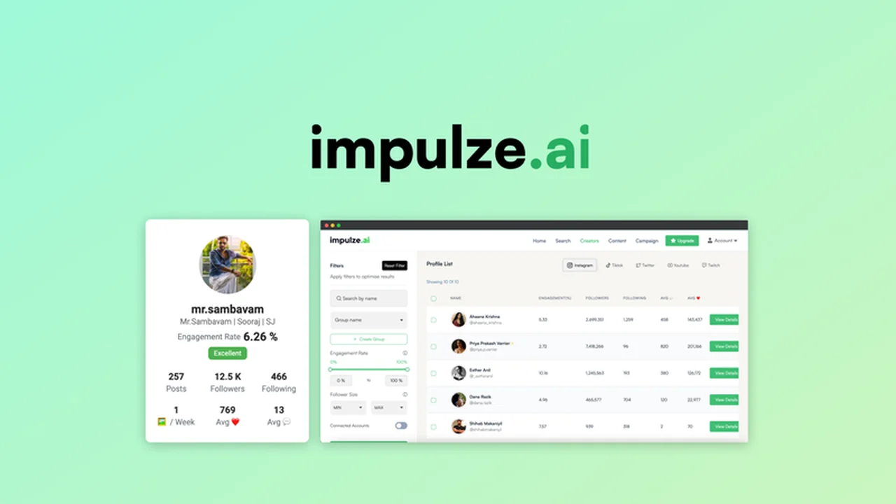 impulze.ai Review: Streamline Your Influencer Marketing Campaigns