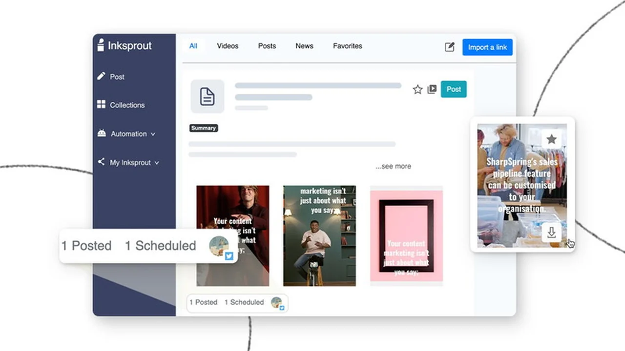 Inksprout - AI for Social Media Content: Revolutionizing Your Online Presence