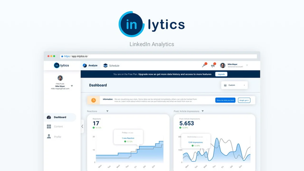 inlytics.io - LinkedIn Analytics Tool for Personal Profiles: A Comprehensive Review