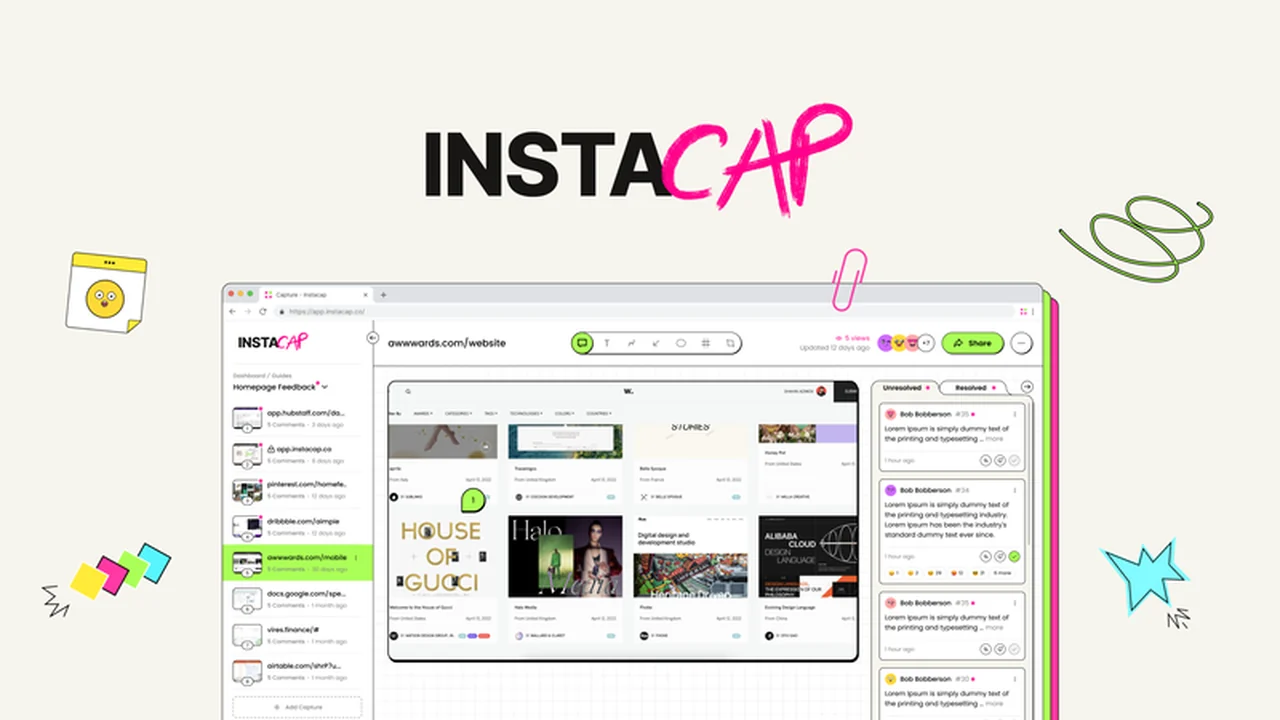 Instacap – Enhance and share screenshots easily | AppSumo Review